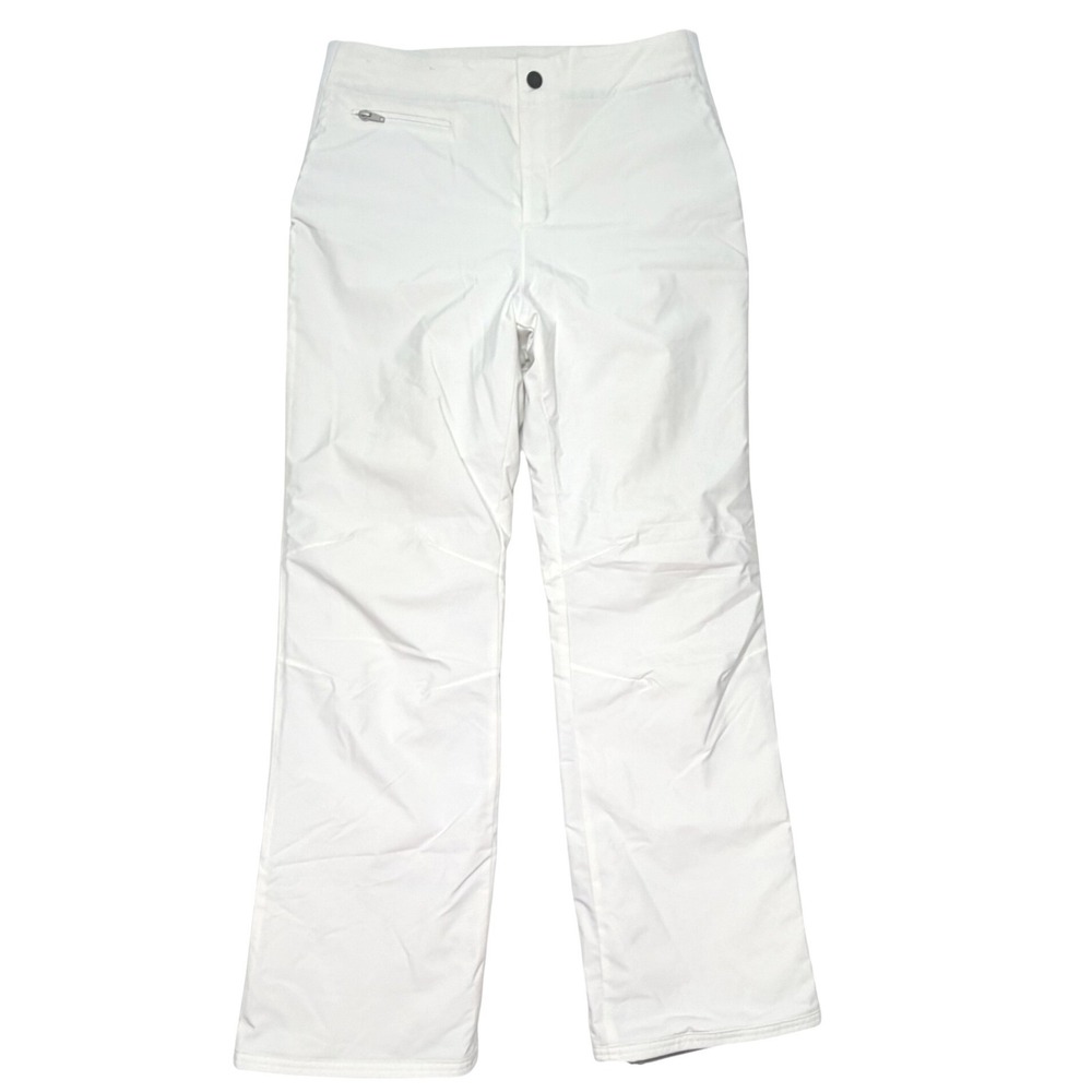 Obermeyer Sugarbush Stretch Ski Pant White Performance Tech Snow Winter - Picture 5 of 16